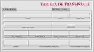Autorización de (tarjeta) transporte Granada